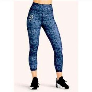Peloton Size M Womens Stretch High Waist Quick Drying Cadence Capri Leggings